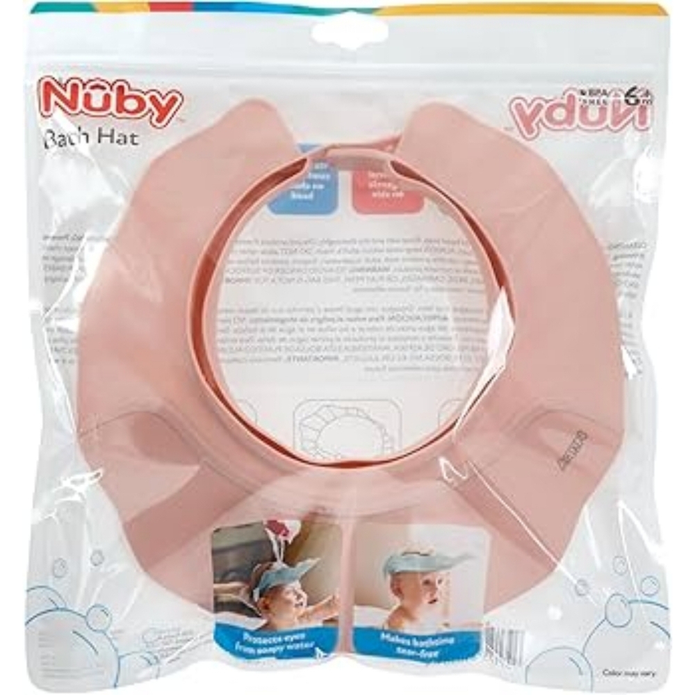 5 for $25 | NWT Nuby Baby Pink Bath Time Hat